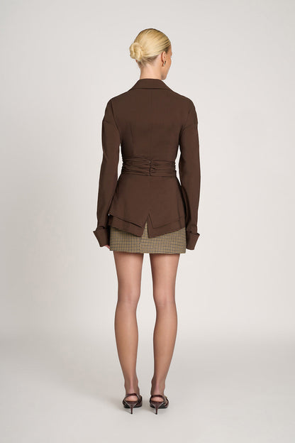 VANESSA – BLOUSE AVVOLGENTE STRUTTURATA