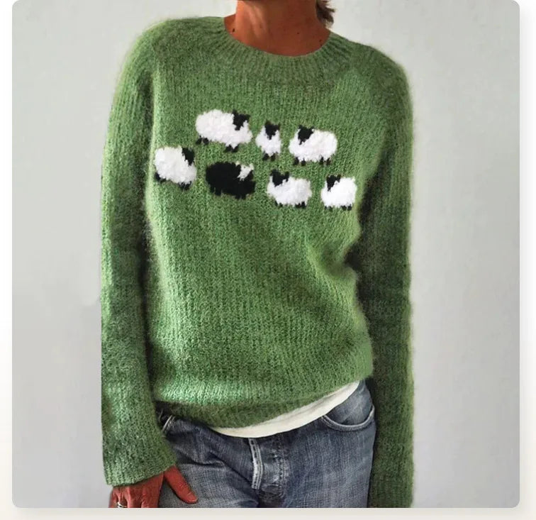 Poppy | Maglione Retro Accogliente