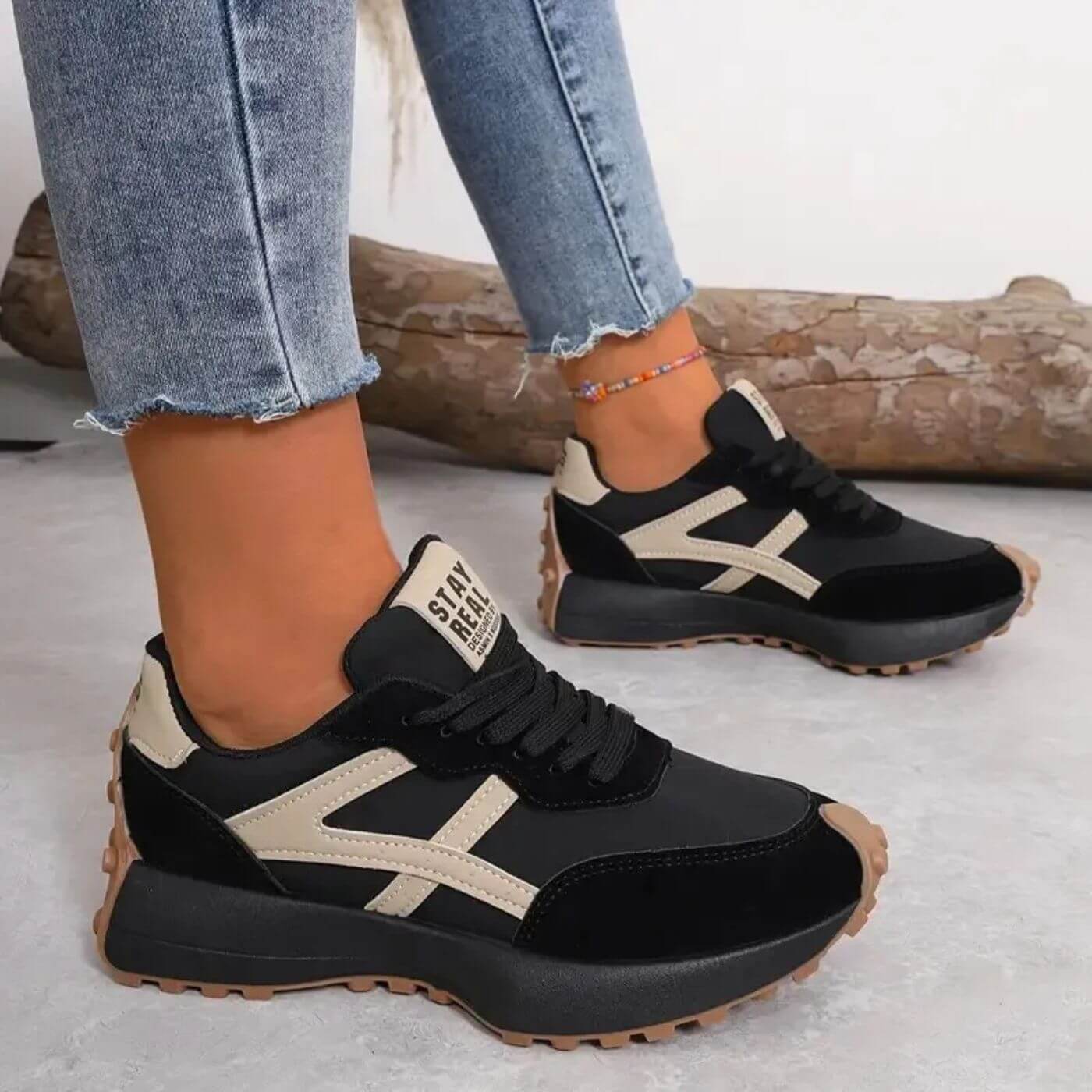 Nero/Beige / 41