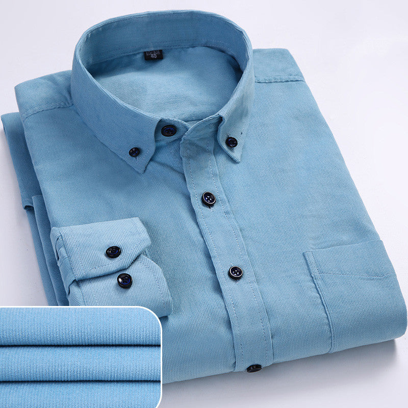 Emanuel™ | Camicia in Velluto a Coste
