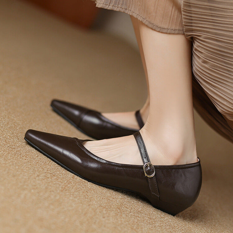 AMARA – ELEGANTE BALLERINA CON CINTURINO