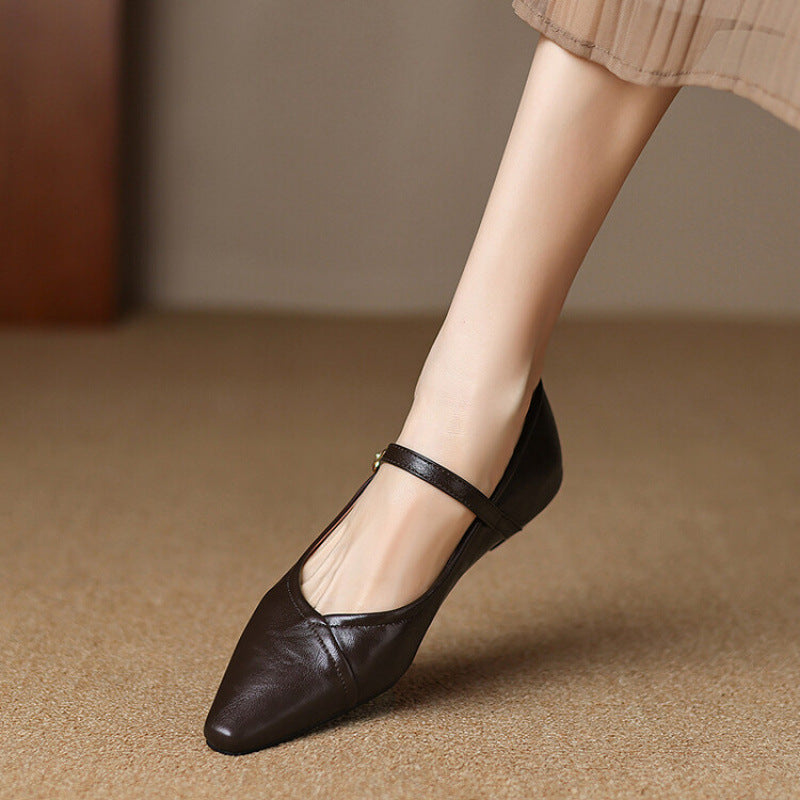 AMARA – ELEGANTE BALLERINA CON CINTURINO