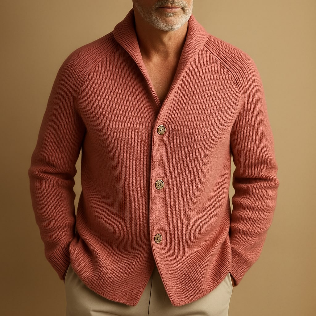 MICHAEL – GILET RAFFINATO CON CHIUSURA A BOTTONI