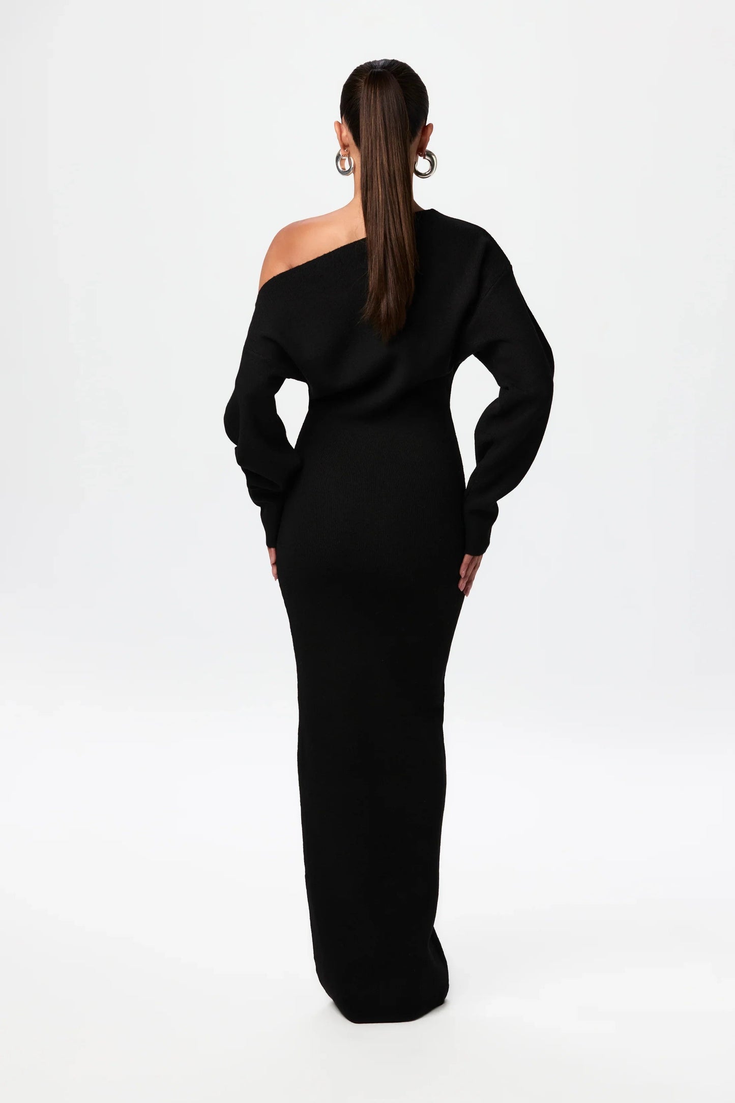 Bente™ | Abito a Maglia Senza Spalline