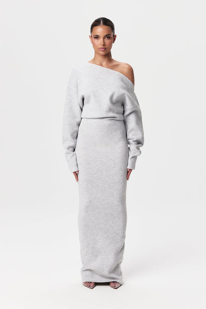 Bente™ | Abito a Maglia Senza Spalline
