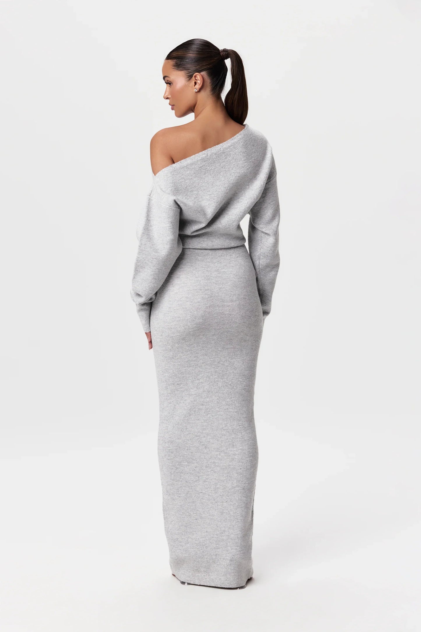 Bente™ | Abito a Maglia Senza Spalline