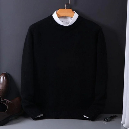 Thierry | Maglione in Cashmere a Collo Rotondo