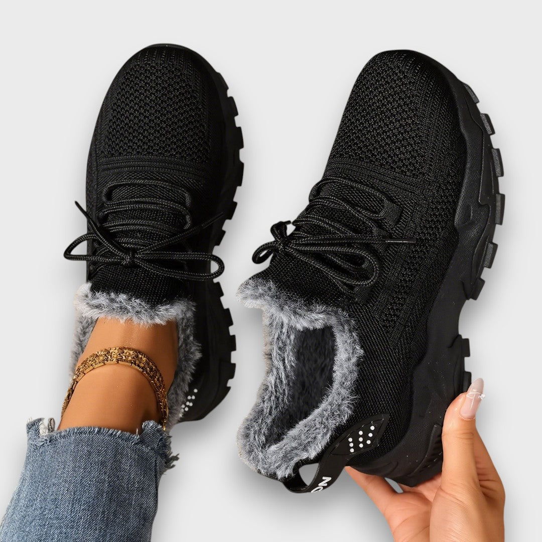 Jorivienne - Sneakers Invernali Caldi con Lacci Confortevoli