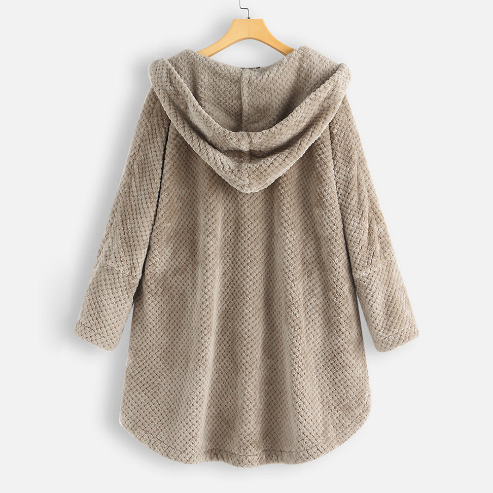RILEY – GIACCA CON CAPPUCCIO E BOTTONI