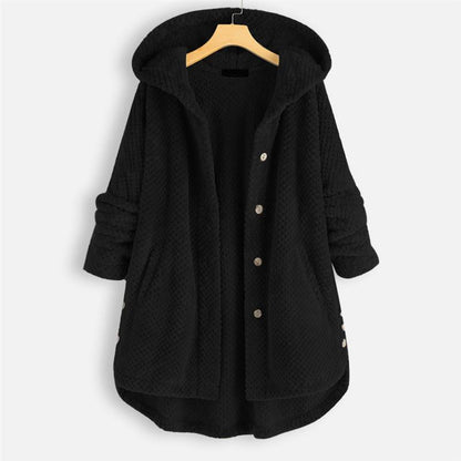 RILEY – GIACCA CON CAPPUCCIO E BOTTONI