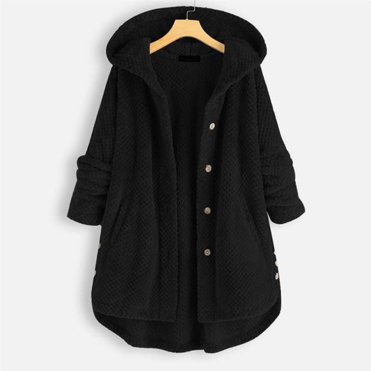 RILEY – GIACCA CON CAPPUCCIO E BOTTONI