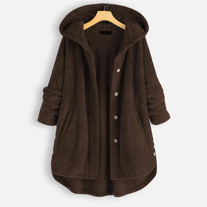 RILEY – GIACCA CON CAPPUCCIO E BOTTONI