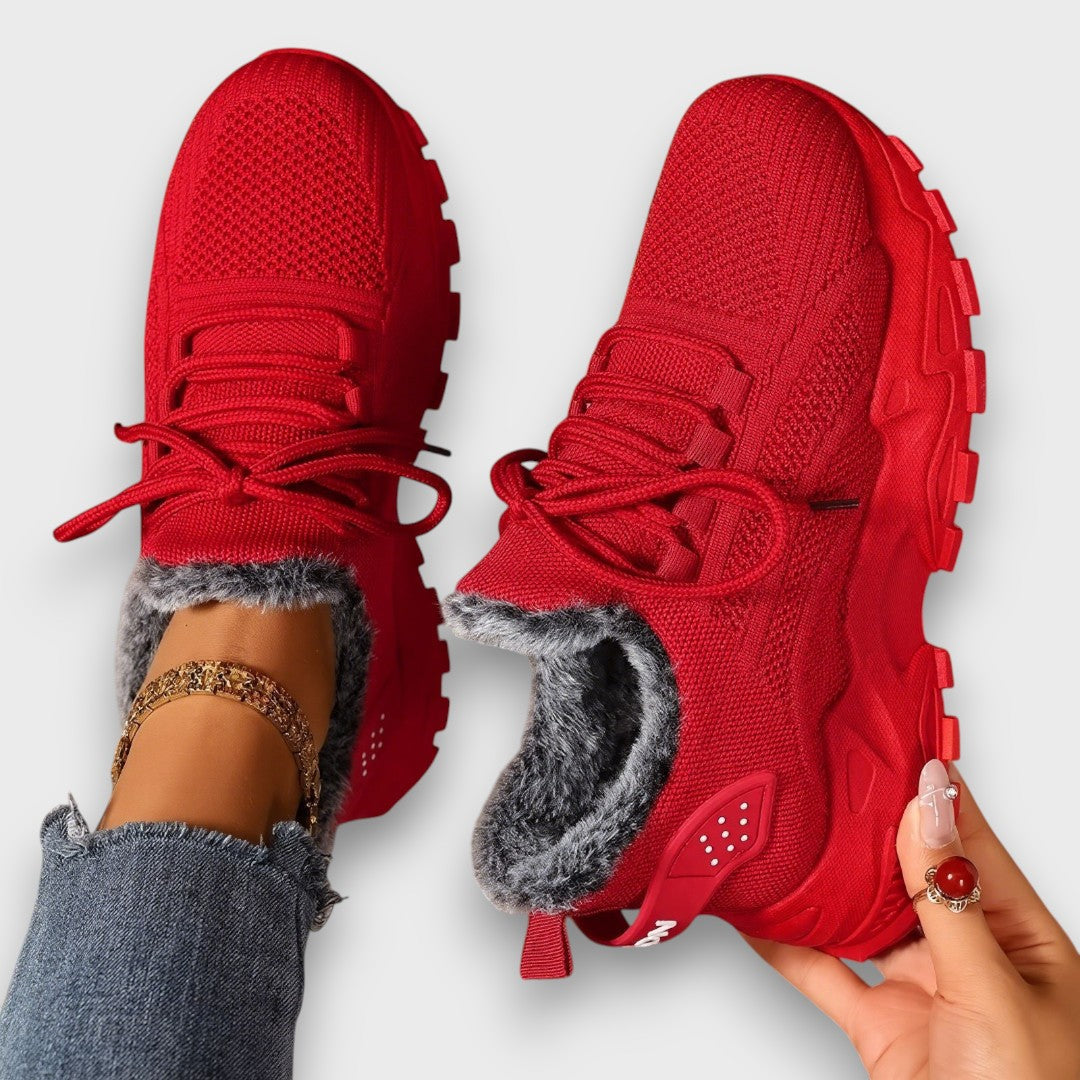 Jorivienne - Sneakers Invernali Caldi con Lacci Confortevoli