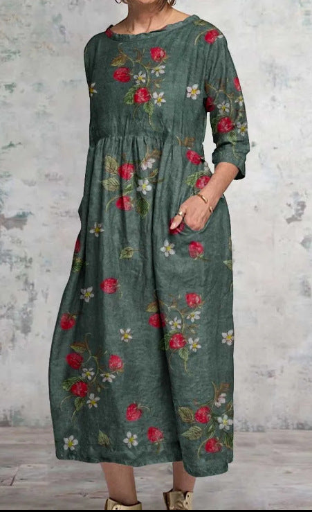 DELILAH – ABITO MAXI FIORI LEGGERI