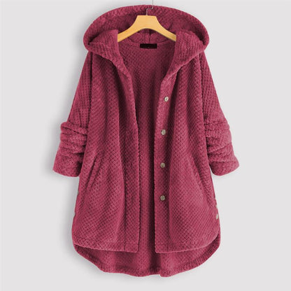 RILEY – GIACCA CON CAPPUCCIO E BOTTONI