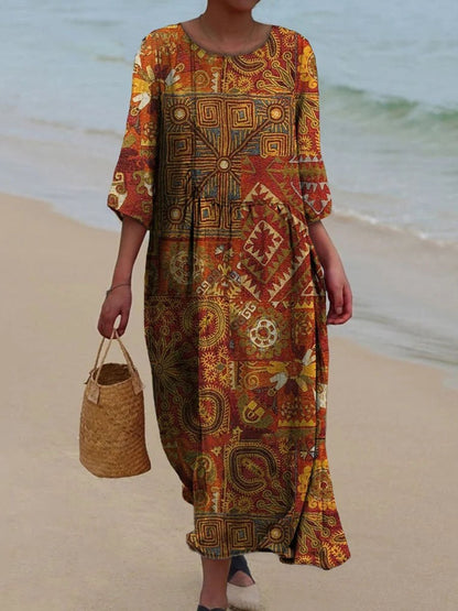 DELILAH – ABITO MAXI FIORI LEGGERI