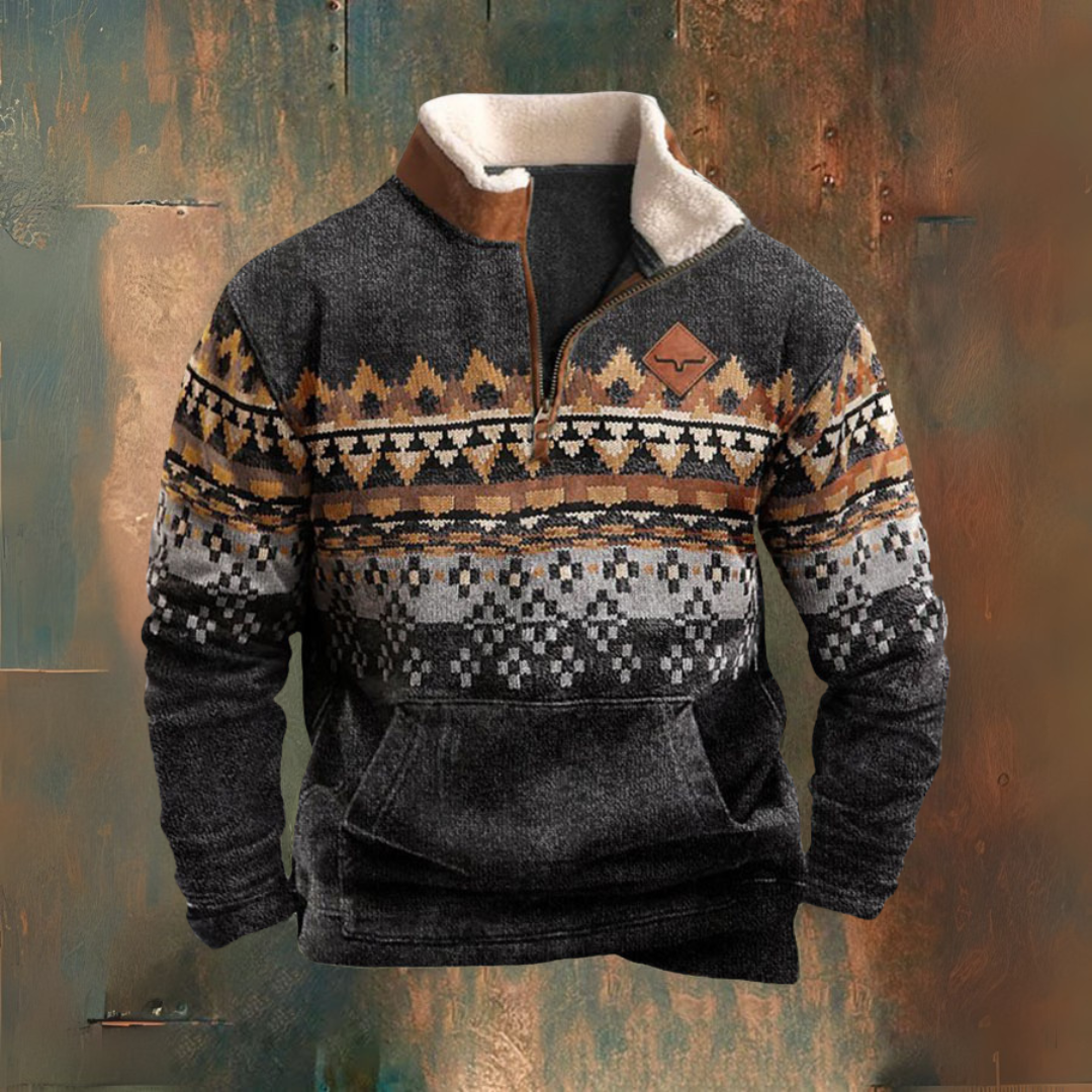 IJsselwind – Felpa con zip a metà Autunno/Inverno