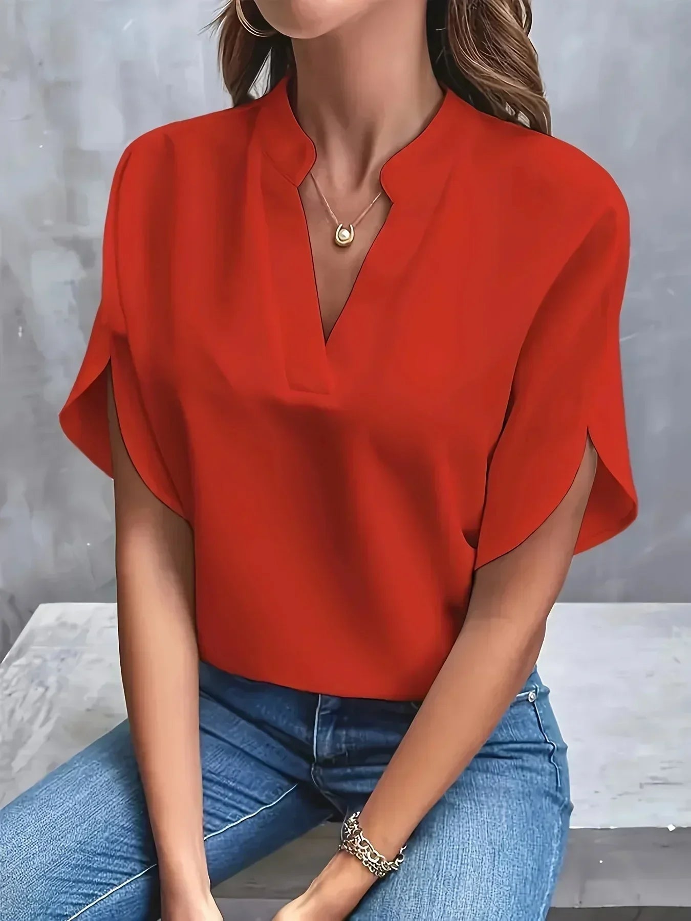 Thalia™ | Blusa elegante con taglio raffinato