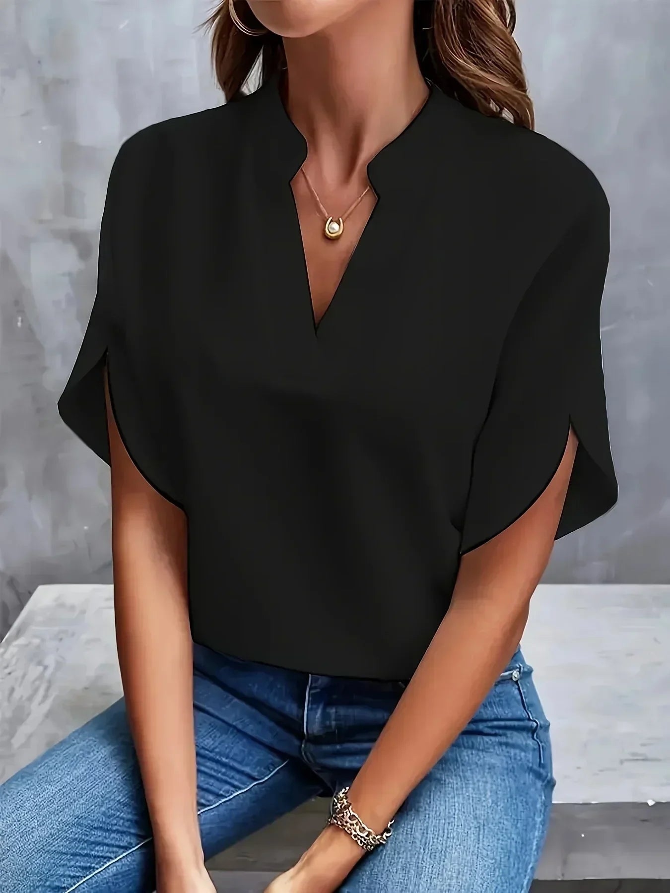 Thalia™ | Blusa elegante con taglio raffinato