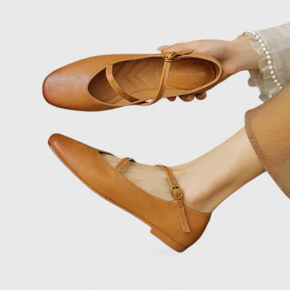 KATHERINE – BALLERINE CON NASTRO ELEGANTE