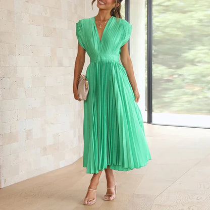 Kaat™ | Nuovo vestito da donna plissettato senza maniche