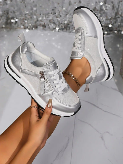 RILEY – SNEAKER COMFORT GLANZEND