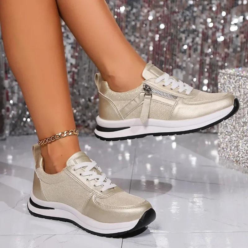 RILEY – SNEAKER COMFORT GLANZEND