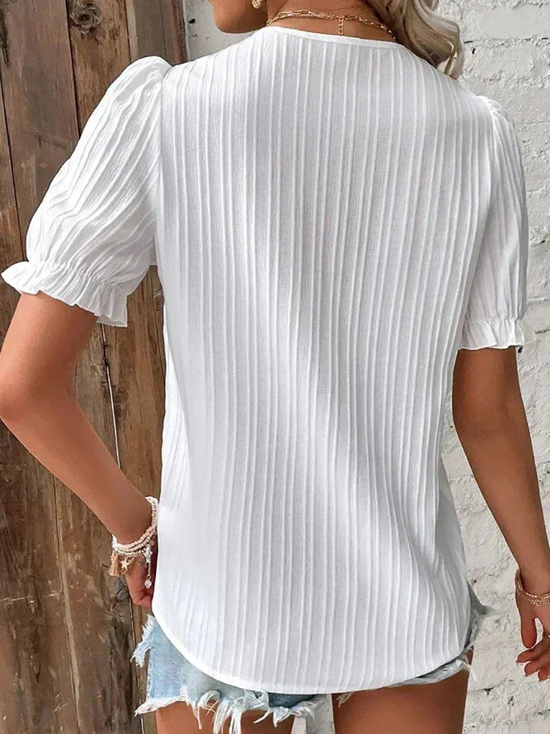 Bea™ | Blusa elegante con dettagli raffinati