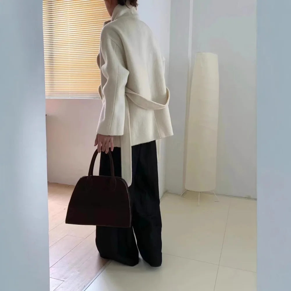 Velmira | Cappotto in Seta e Lana