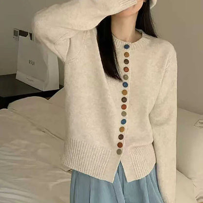 SOFIA – GILET CON BOTTONI GIOCOSI