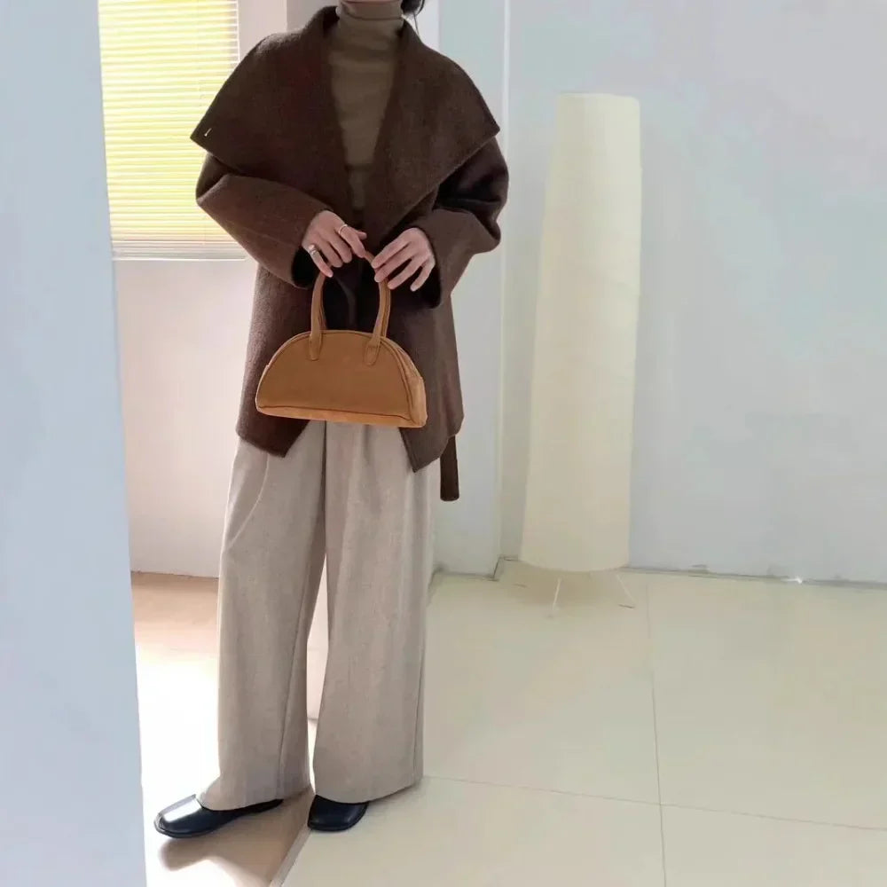 Velmira | Cappotto in Seta e Lana