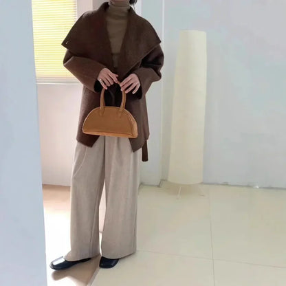 Velmira | Cappotto in Seta e Lana