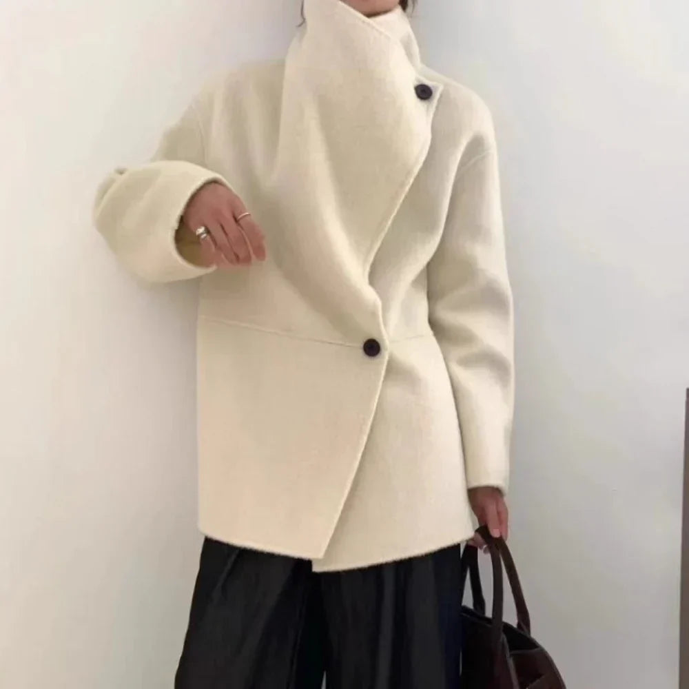 Velmira | Cappotto in Seta e Lana