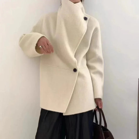 Velmira | Cappotto in Seta e Lana
