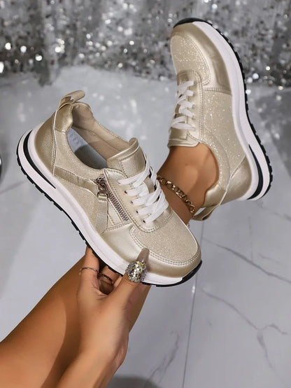 RILEY – SNEAKER COMFORT GLANZEND