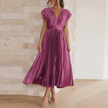 Kaat™ | Nuovo vestito da donna plissettato senza maniche
