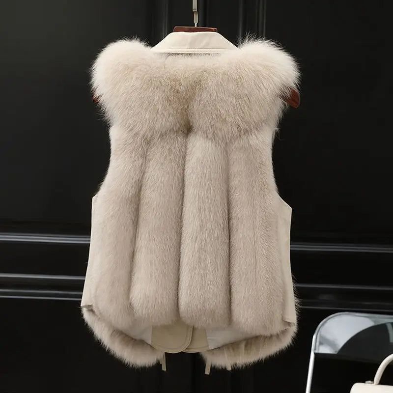 MONICA – VESTE IN FINTA PELLE LUSSUOSA