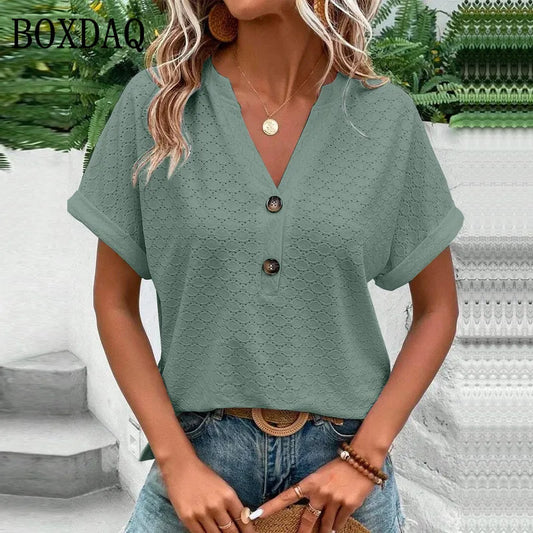 Janet™ | Blusa Elegante in Pizzo