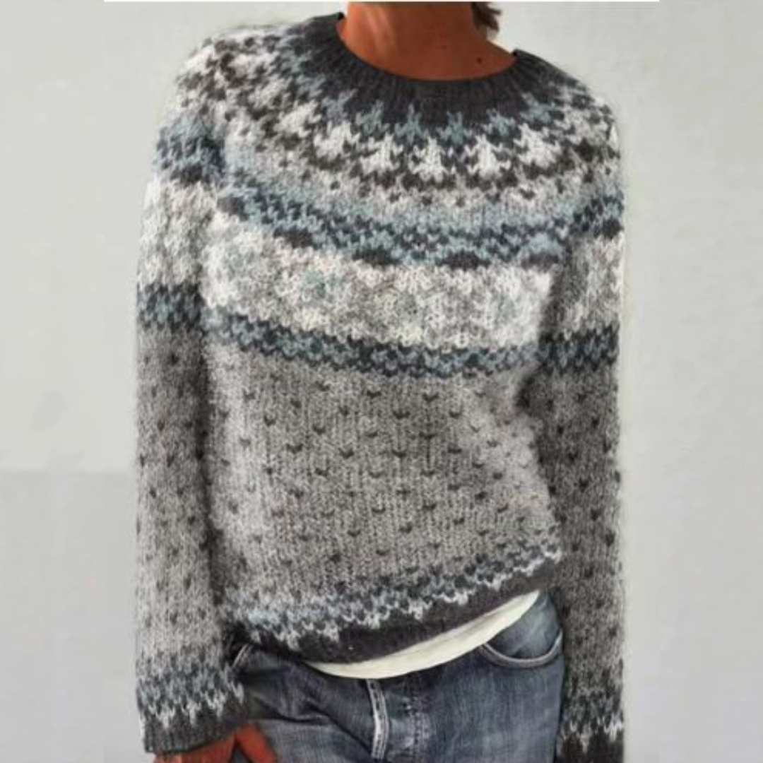 Lenie | Accogliente Maglione Retro