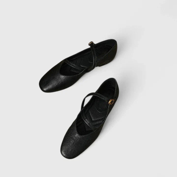 KATHERINE – BALLERINE CON NASTRO ELEGANTE
