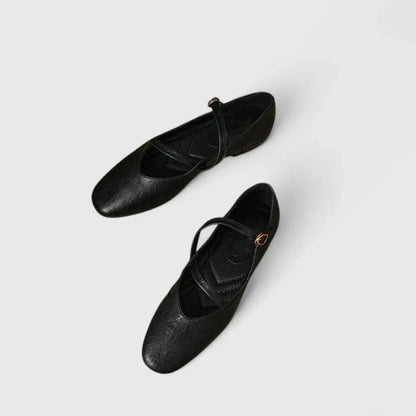 KATHERINE – BALLERINE CON NASTRO ELEGANTE