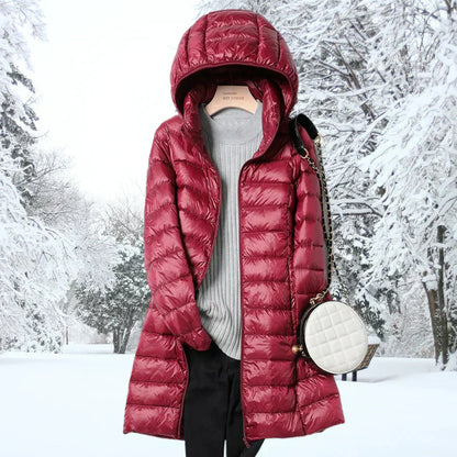 PERI – GIACCA PUFFER IMBOTTITA CON CAPPUCCIO