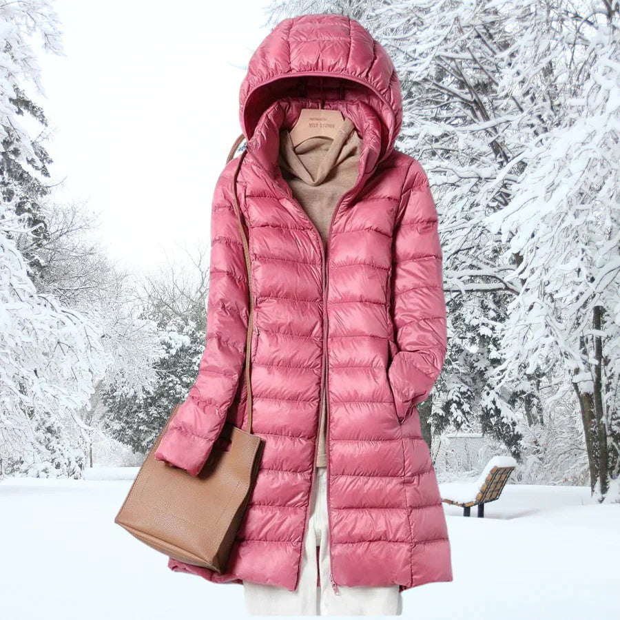 PERI – GIACCA PUFFER IMBOTTITA CON CAPPUCCIO