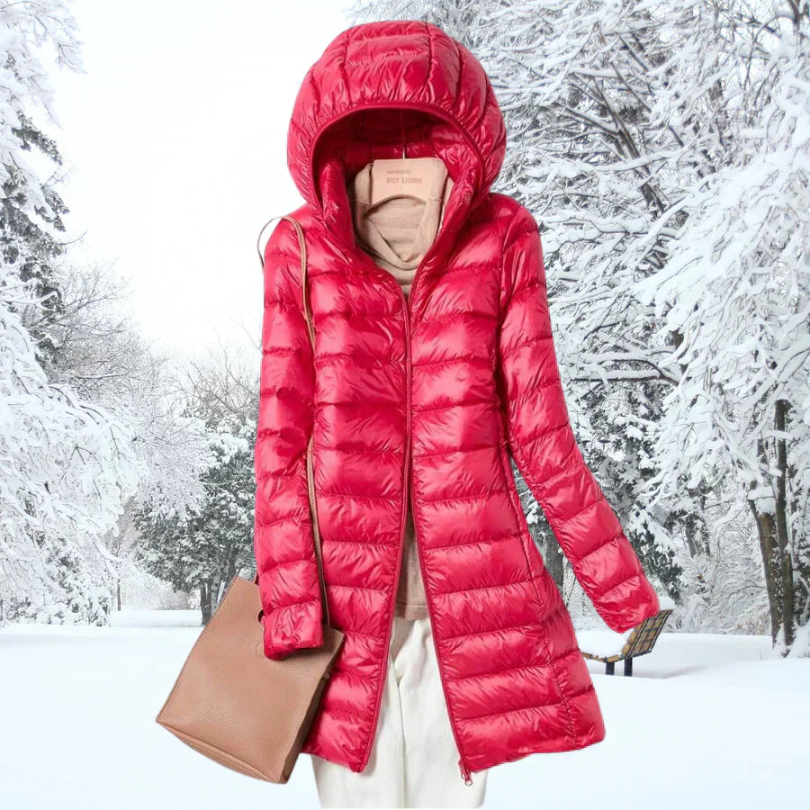 PERI – GIACCA PUFFER IMBOTTITA CON CAPPUCCIO