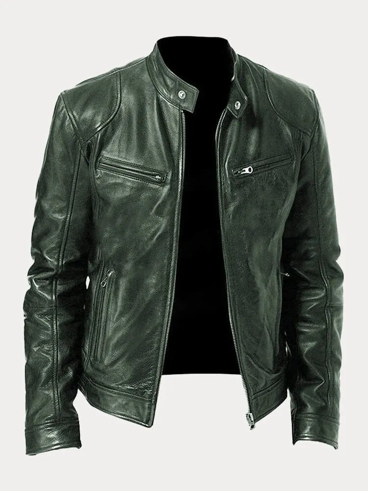 Willem™ | Giacca di Pelle Casual