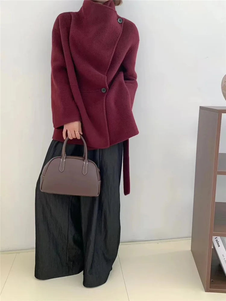 Velmira | Cappotto in Seta e Lana