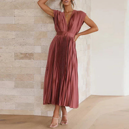 Kaat™ | Nuovo vestito da donna plissettato senza maniche