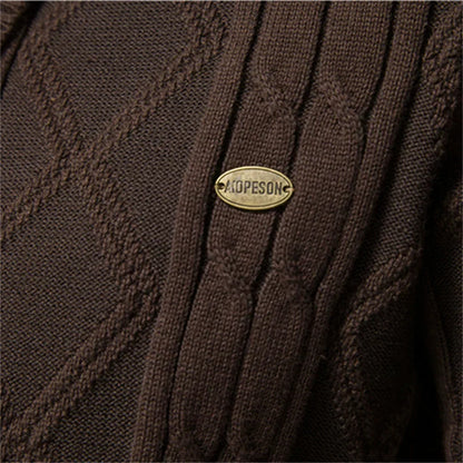 Koelman | Cardigan da Uomo con Chiusura a Pulsante