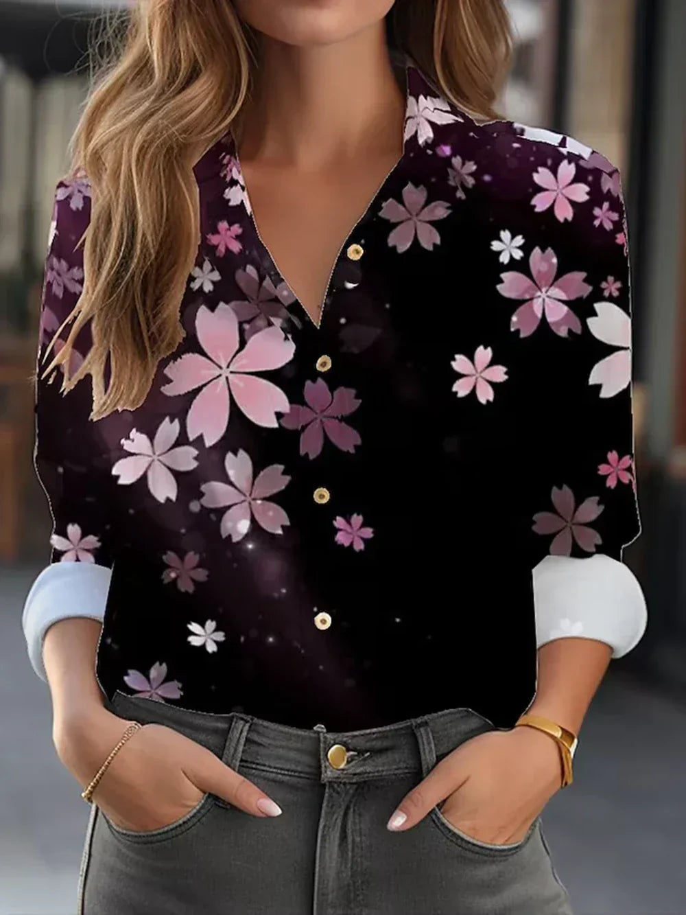 Nero/Rosa / 5XL
