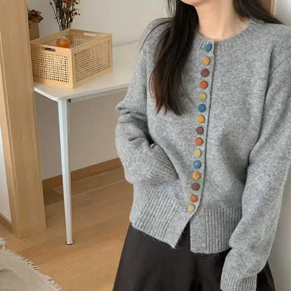 SOFIA – GILET CON BOTTONI GIOCOSI